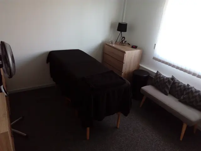 Behandlingsrummet i klinikken i Holbæk
